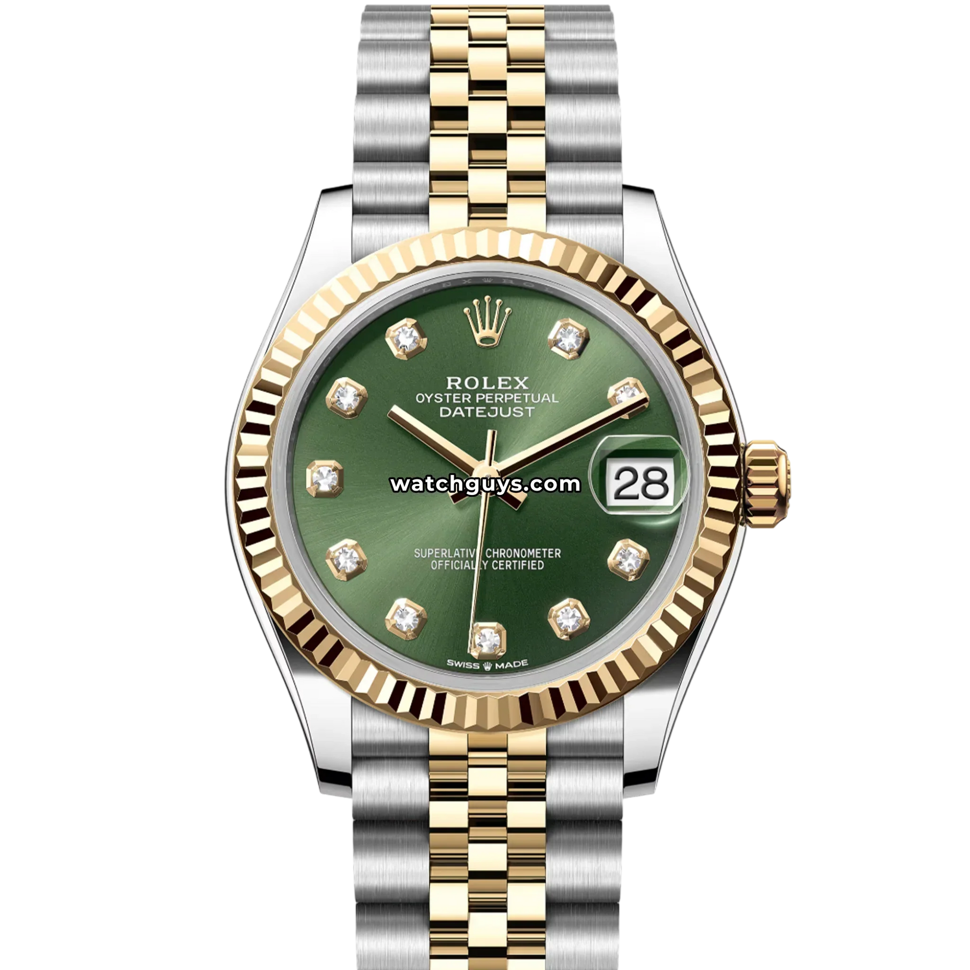 Rolex Datejust 278273 Green Diamond Jubilee