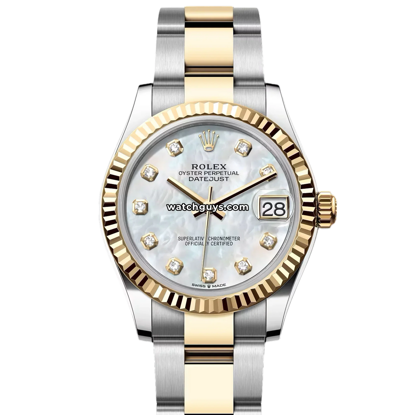 Rolex Datejust 278273 Mother of Pearl Diamond Oyster