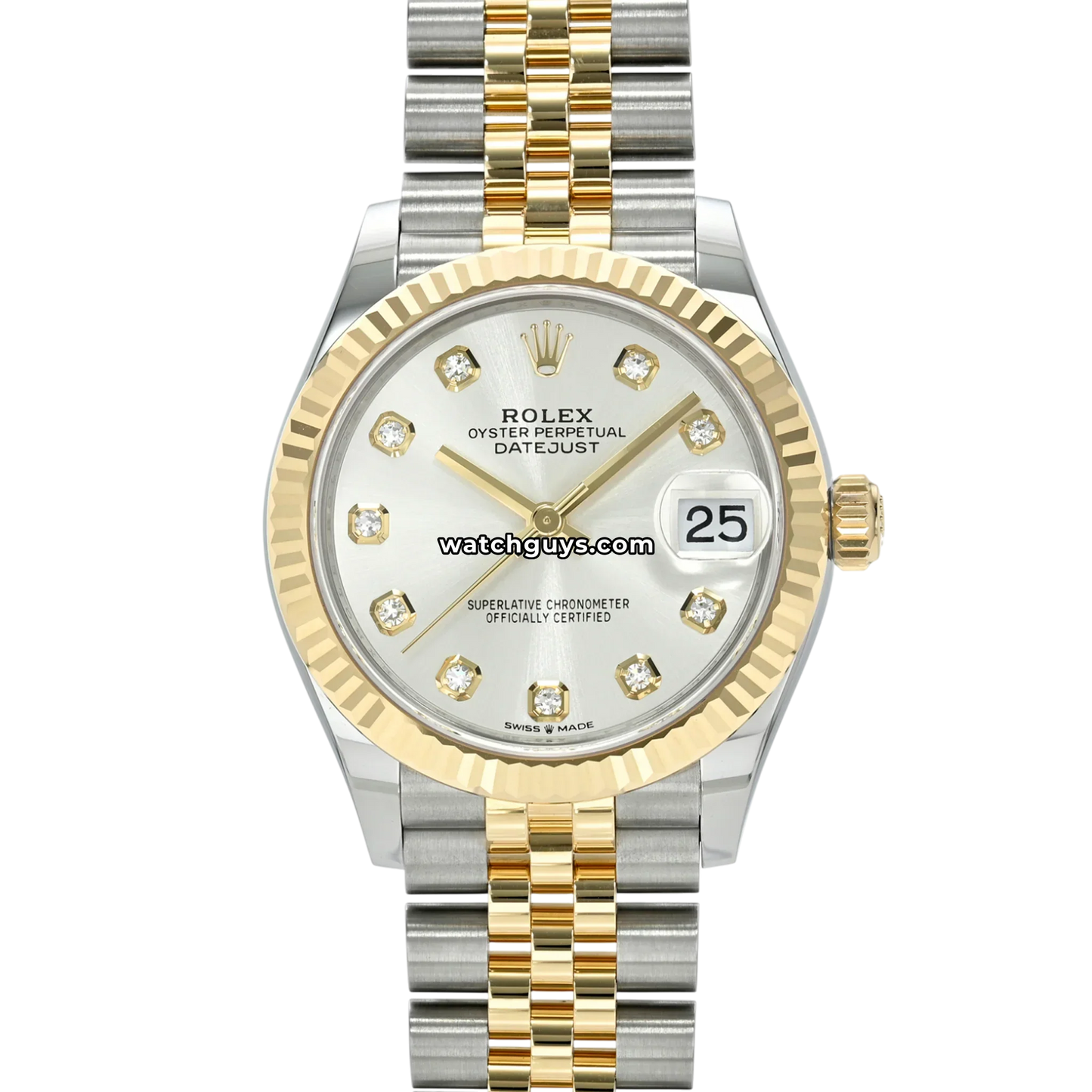 Rolex Datejust 278273 Silver Diamond Jubilee