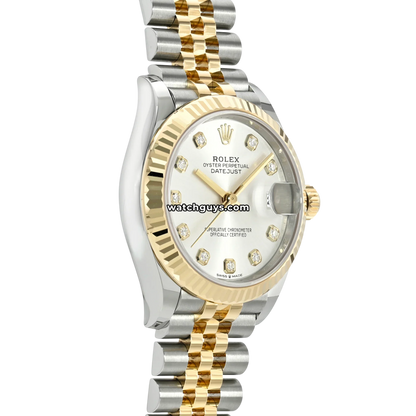 Rolex Datejust 278273 Silver Diamond Jubilee