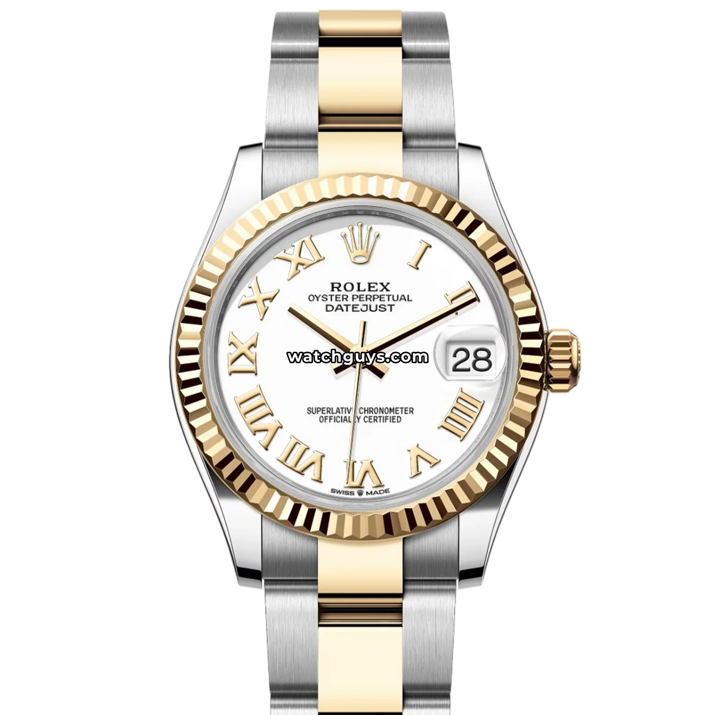Rolex Datejust 278273 White Roman Oyster
