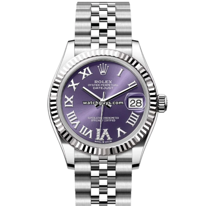 Rolex Datejust 278274 Aubergine Roman Diamond VI