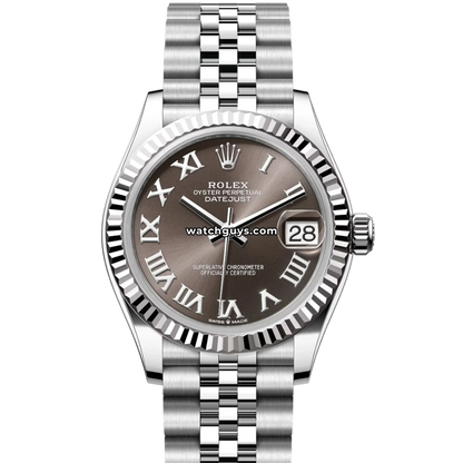 Rolex Datejust 278274 Dark Grey Roman Jubilee