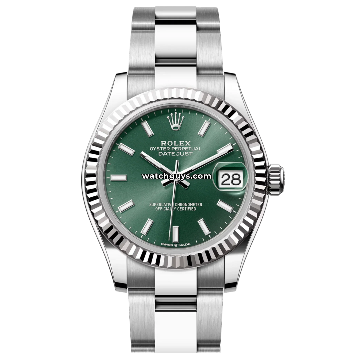 Rolex Datejust 278274 Mint Green Oyster