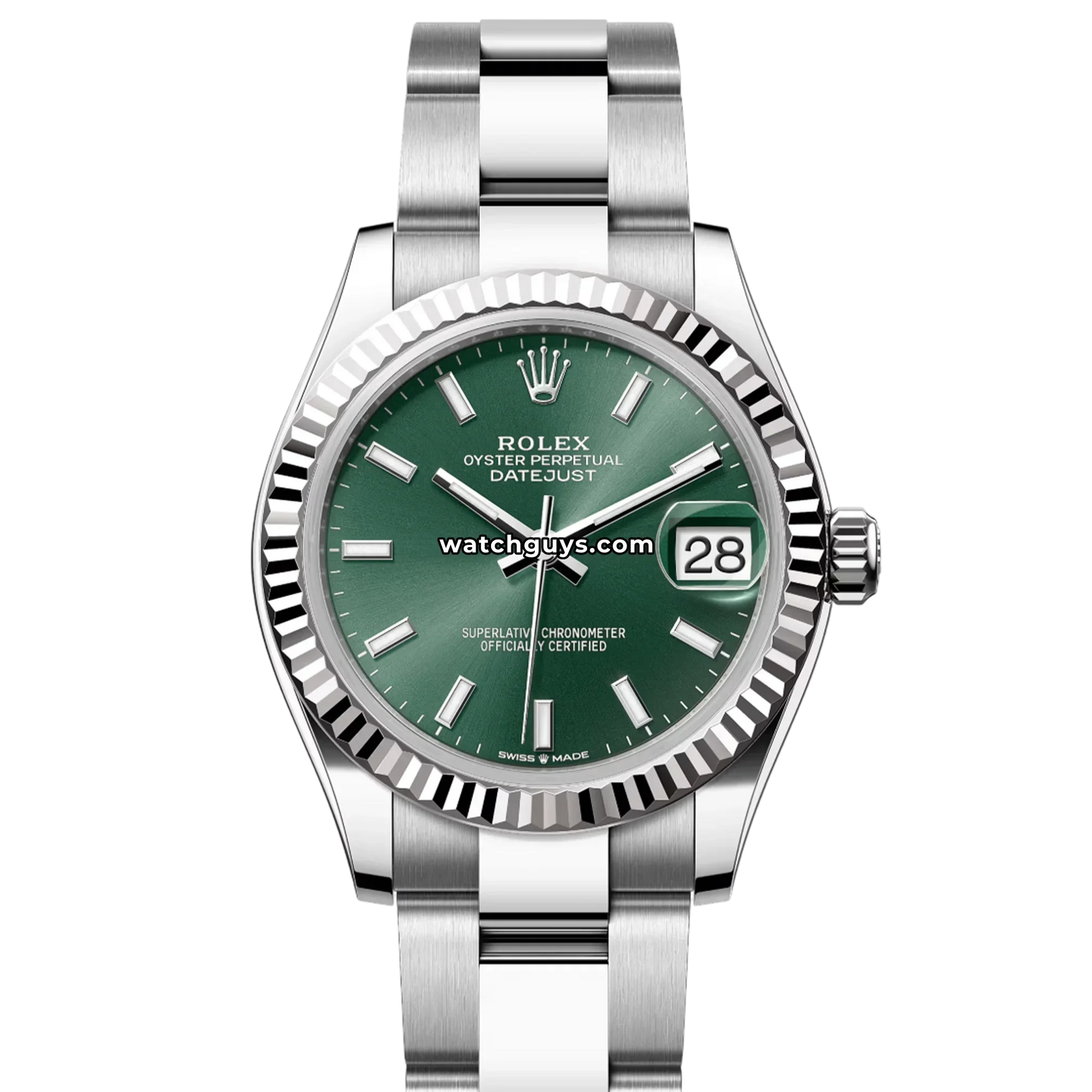 Rolex Datejust 278274 Mint Green Oyster