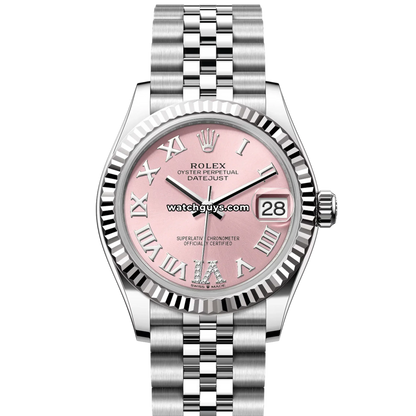 Rolex Datejust 278274 Pink Roman Diamond VI Jubilee