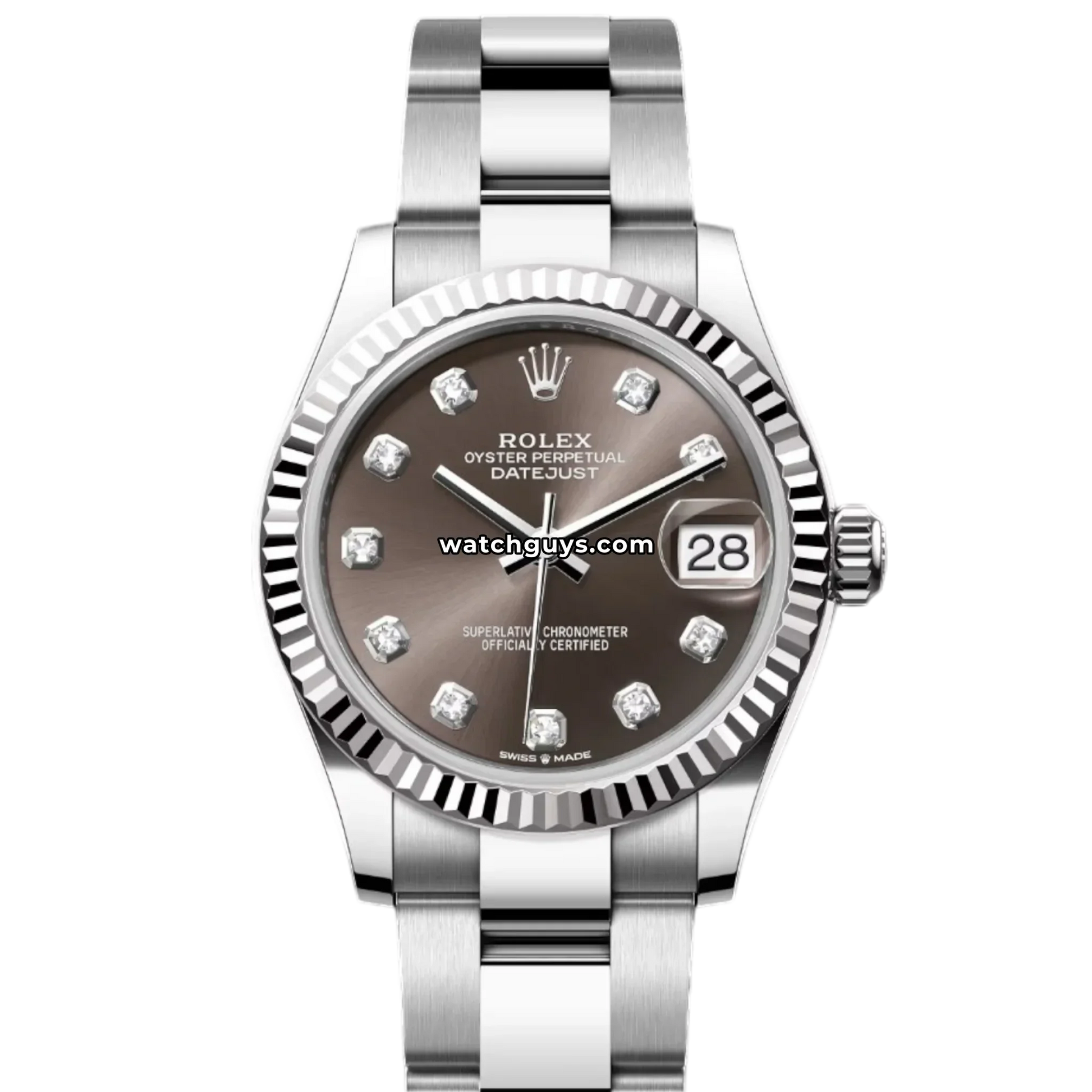 Rolex Datejust 278274 Dark Grey Diamond