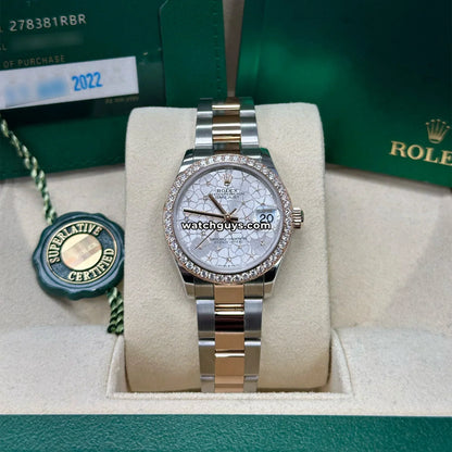 Rolex Datejust 278381RBR Raindrop Diamond