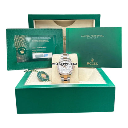 Rolex Datejust 278381RBR Raindrop Diamond