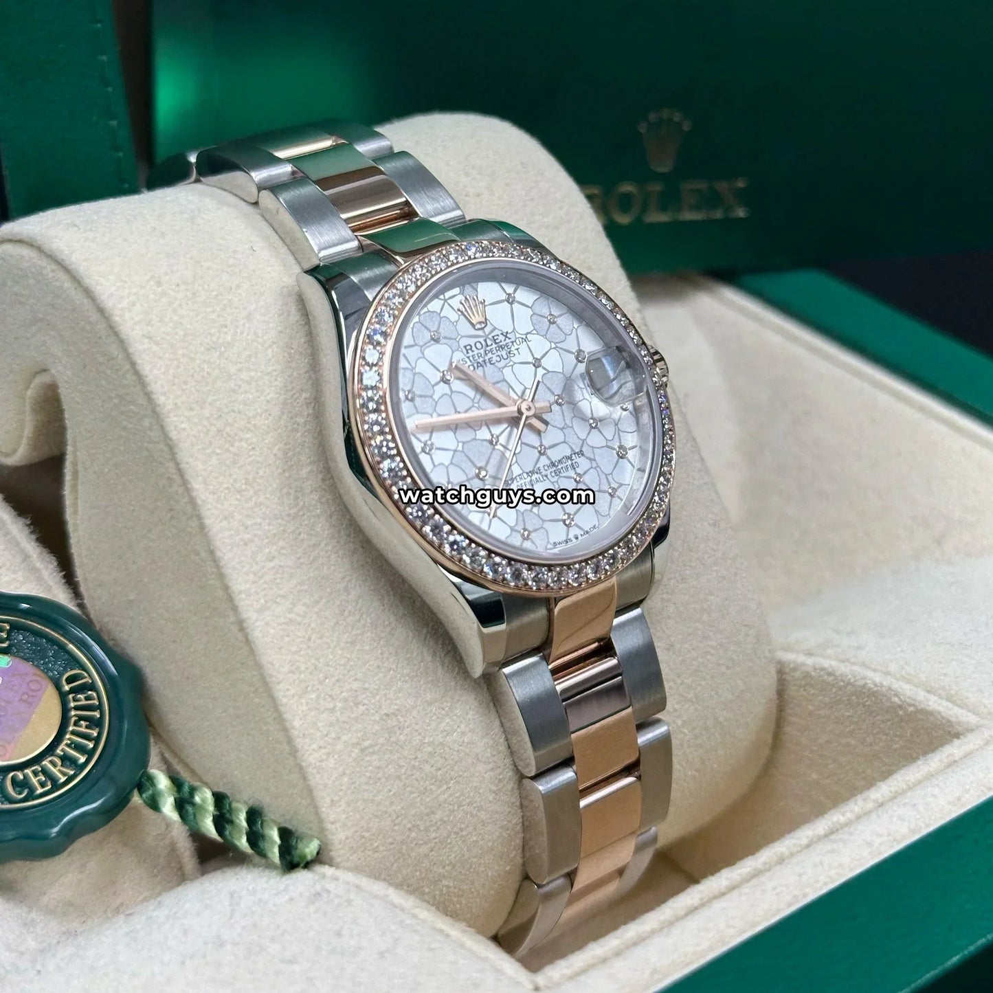 Rolex Datejust 278381RBR Raindrop Diamond