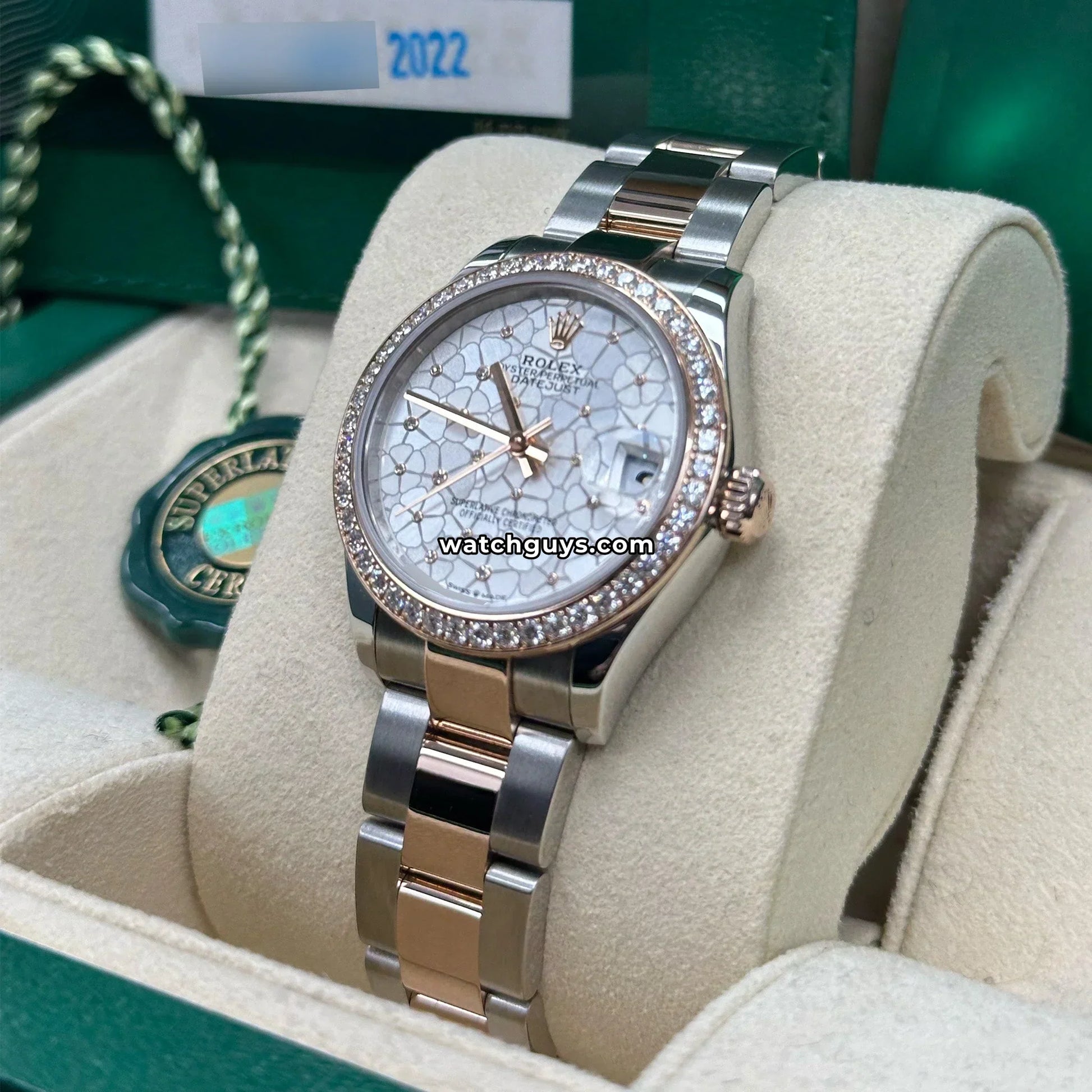 Rolex Datejust 278381RBR Raindrop Diamond
