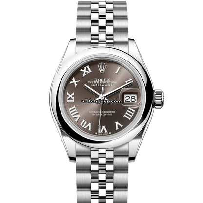 Rolex Datejust 279160 Dark Grey Roman Jubilee