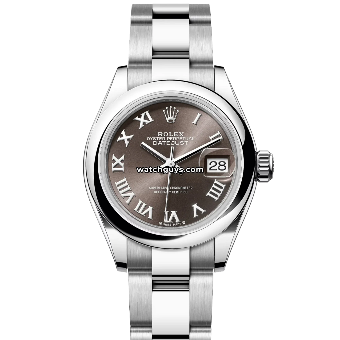 Rolex Datejust 279160 Dark Grey Roman Oyster