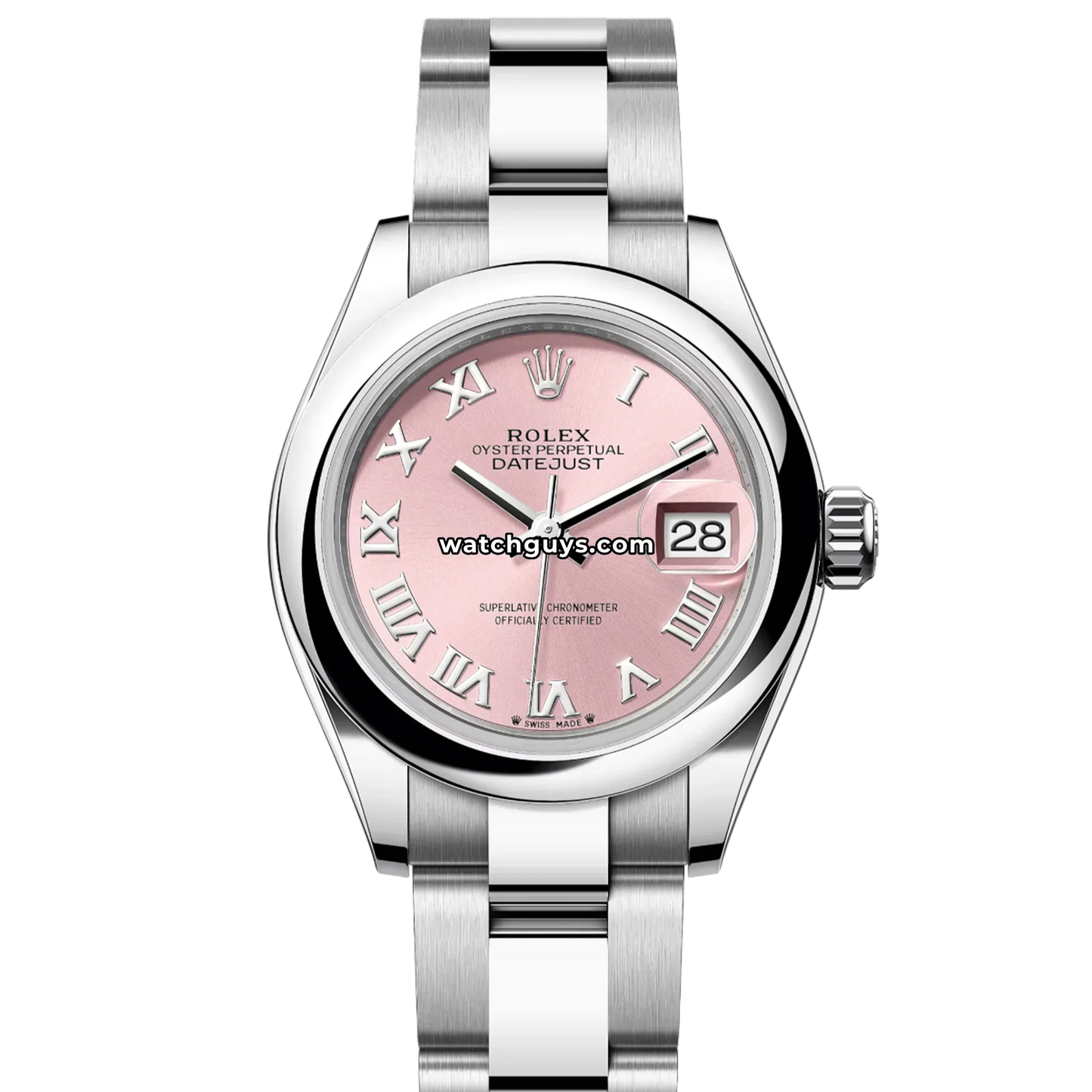Rolex Datejust 279160 Pink Roman Oyster