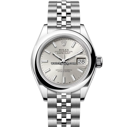 Rolex Datejust 279160 Silver Index Jubilee