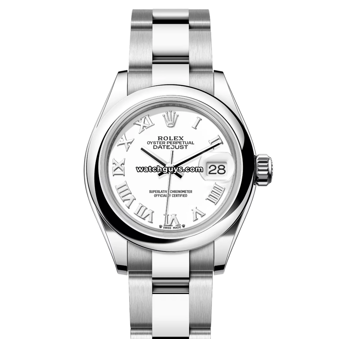 Rolex Datejust 279160 White Roman Oyster