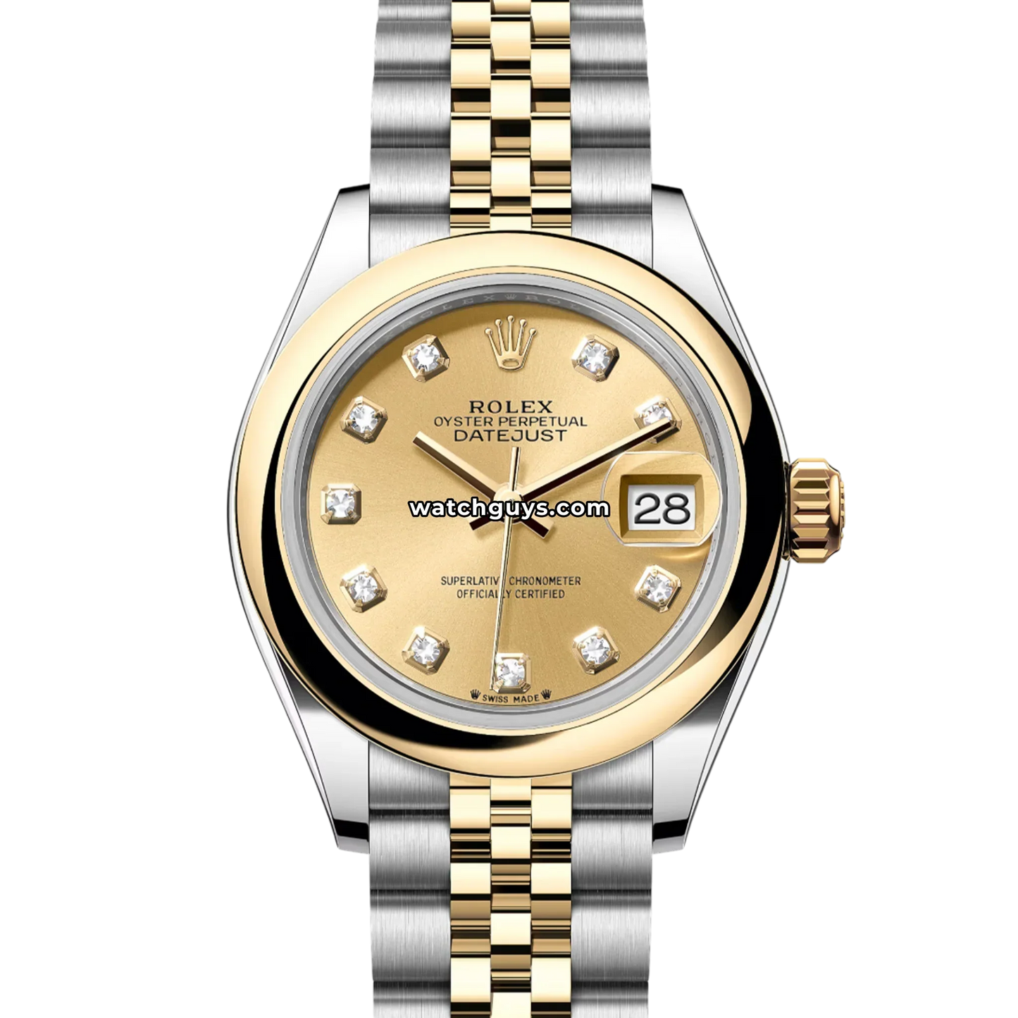 Rolex Datejust 279163 Champagne Diamond Jubilee