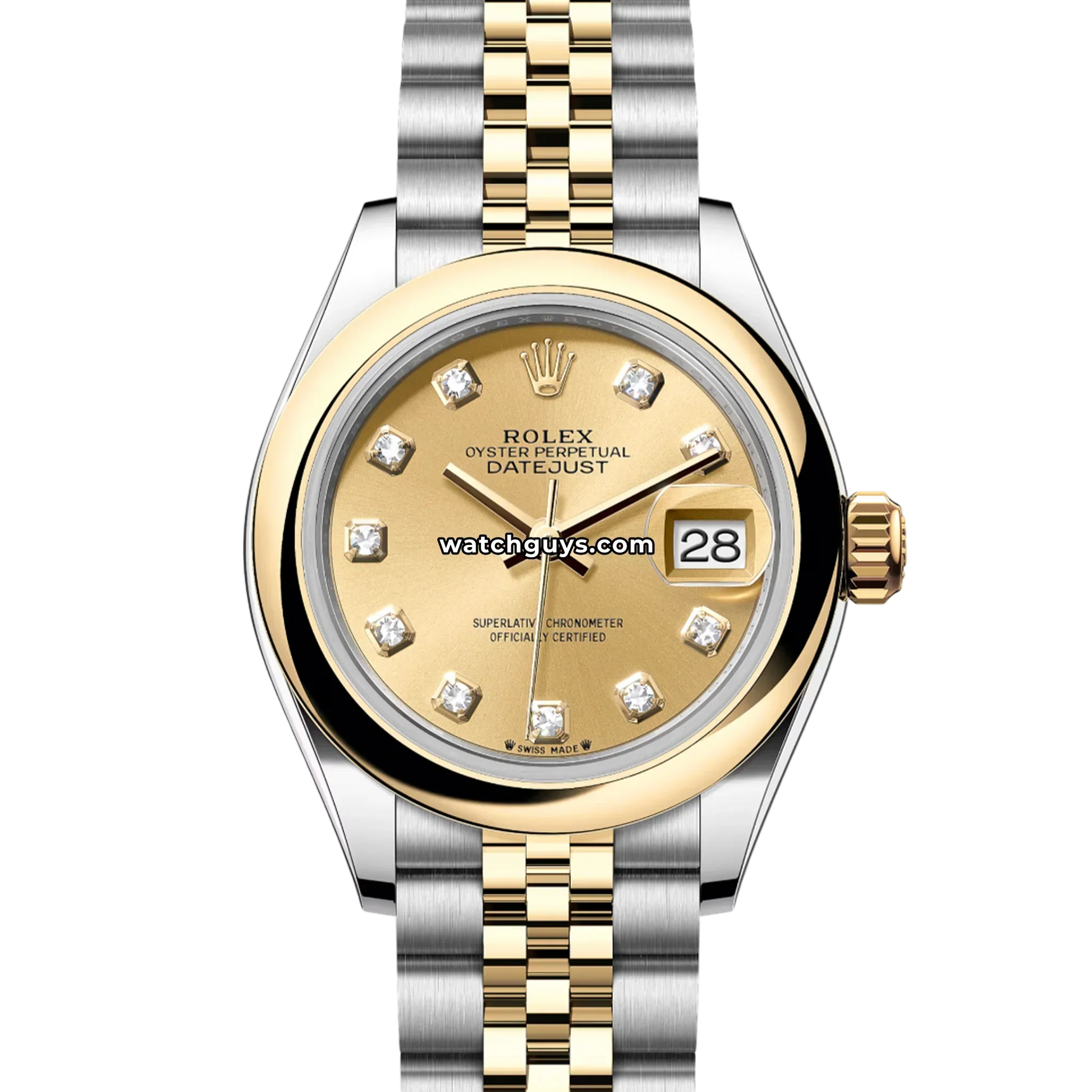 Rolex Datejust 279163 Champagne Diamond Jubilee