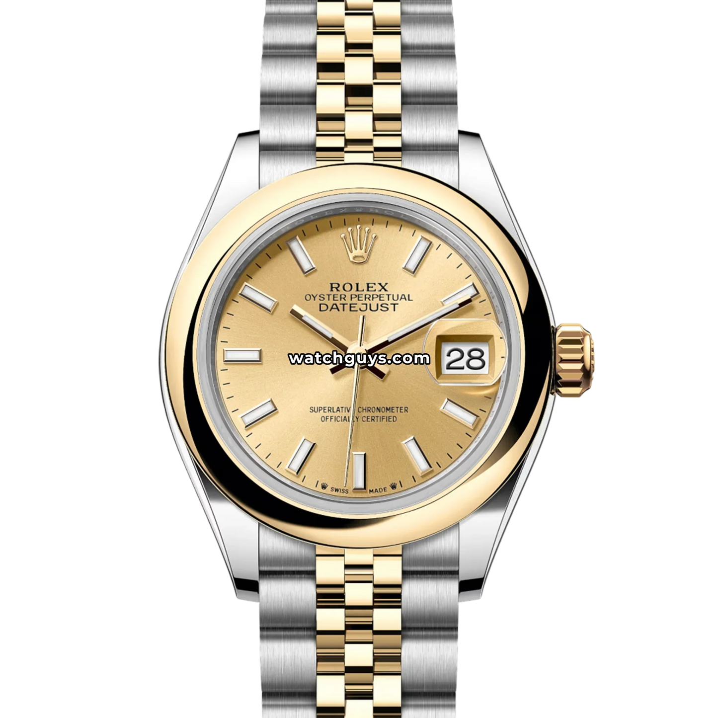 Rolex Datejust 279163 Champagne Index Jubilee