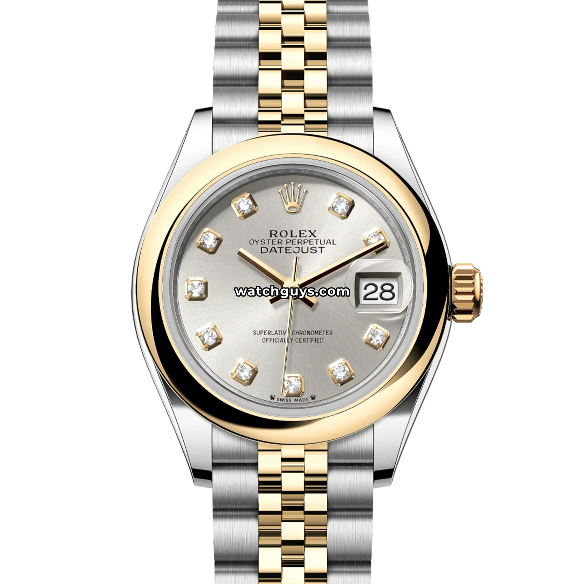 Rolex Datejust 279163 Silver Diamond Jubilee