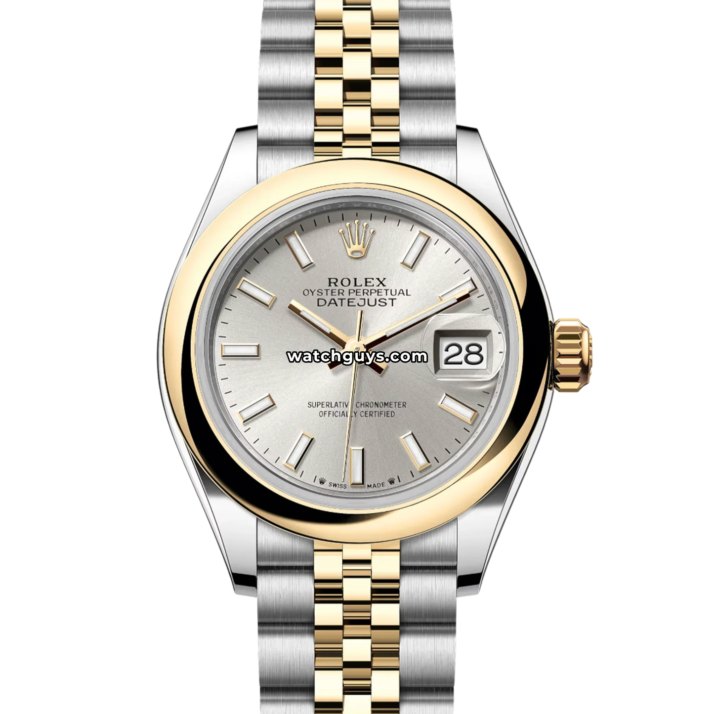 Rolex Datejust 279163 Silver Index Jubilee