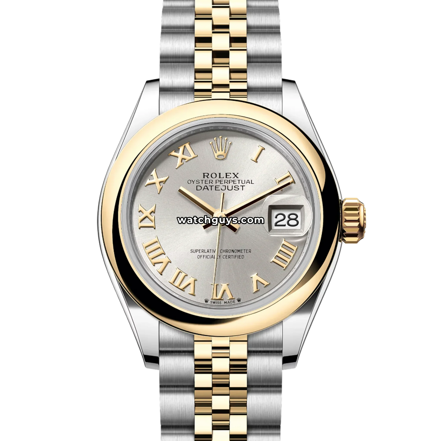 Rolex Datejust 279163 Silver Roman Jubilee