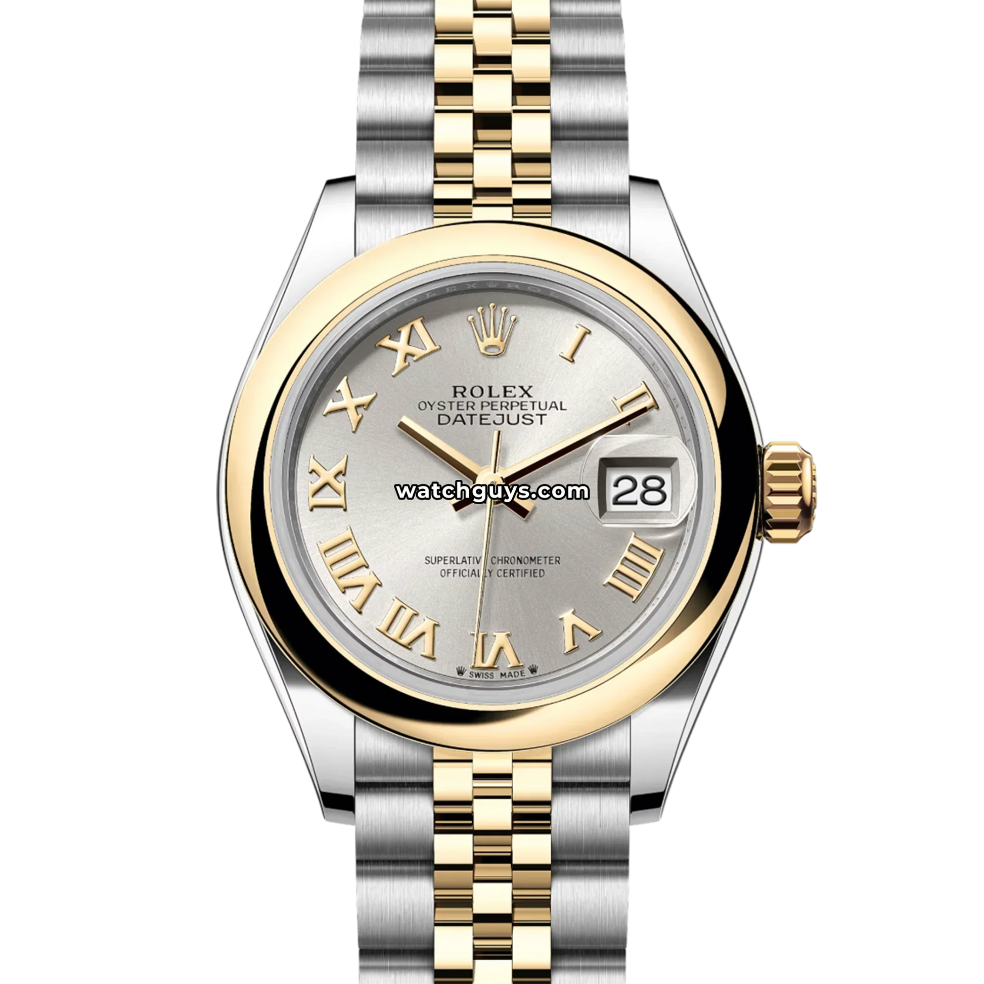 Rolex Datejust 279163 Silver Roman Jubilee