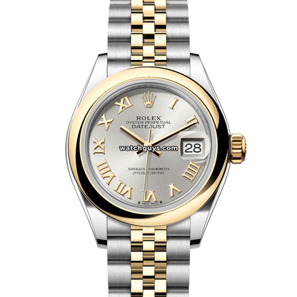 Rolex Datejust 279163 Silver Roman Jubilee