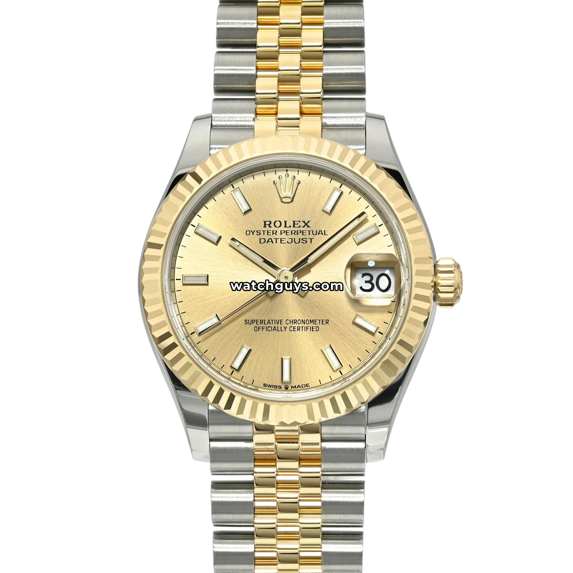 Rolex Datejust 279173 Champagne Index Jubilee