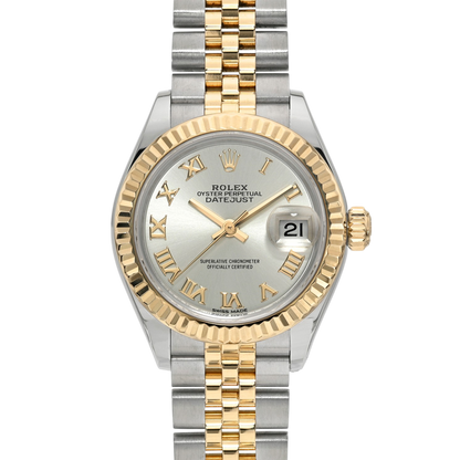 Rolex Datejust 279173 Silver Roman Jubilee