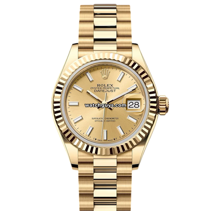 Rolex Datejust 279178 Champagne Index President