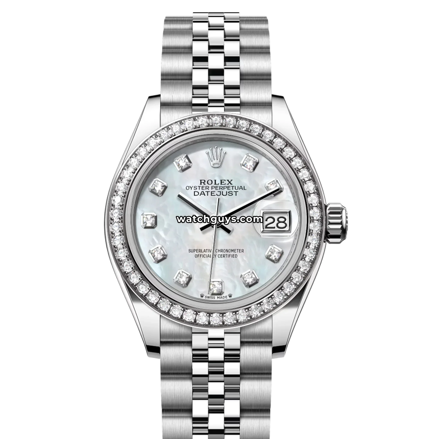 Rolex Datejust 279384RBR Mother of Pearl Diamond Jubilee