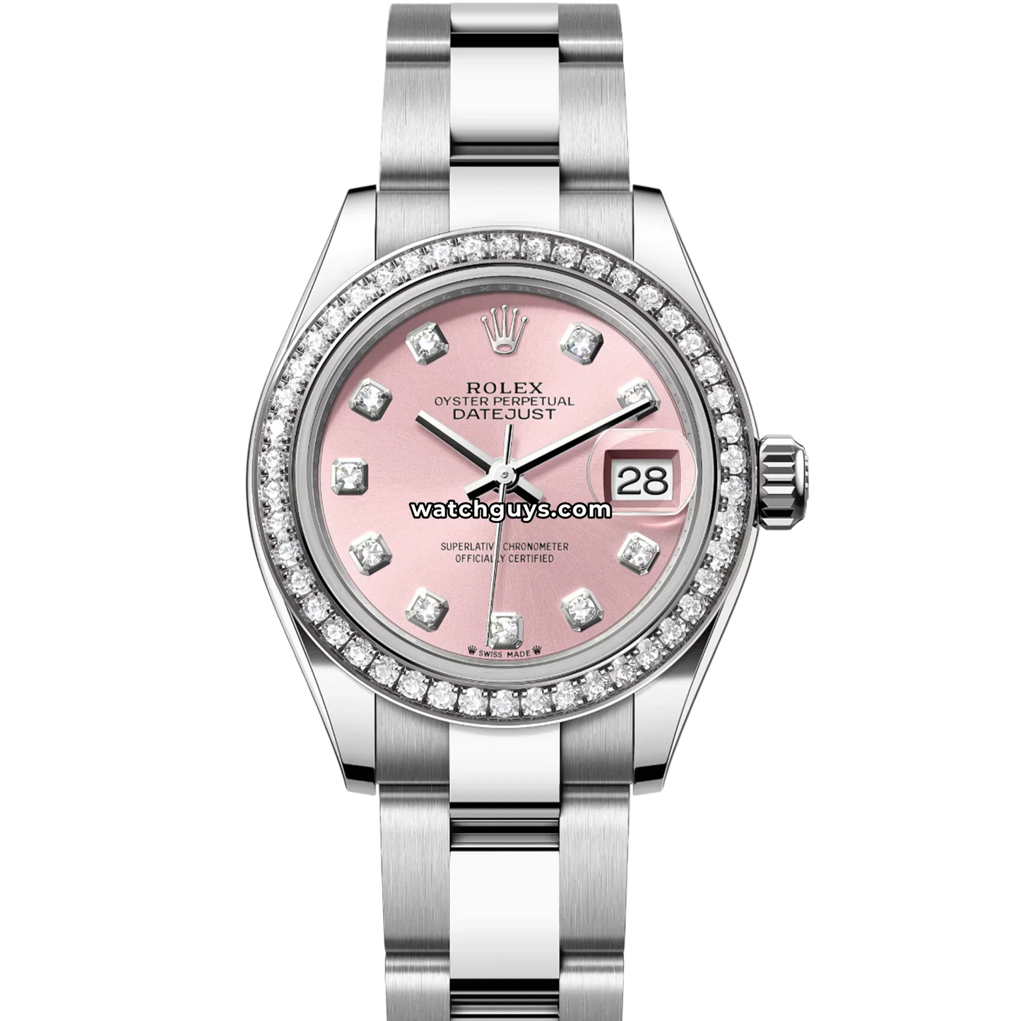 Rolex Datejust 279384RBR Pink Diamond Oyster