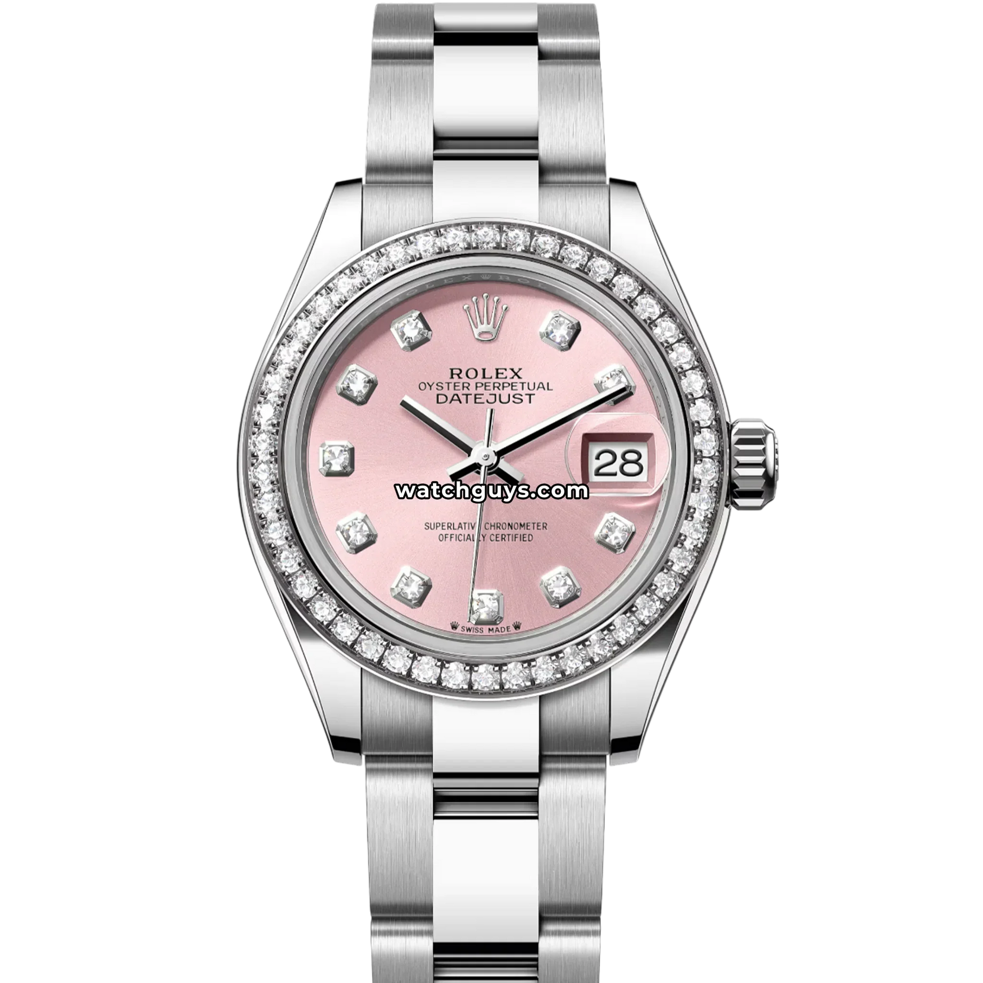 Rolex Datejust 279384RBR Pink Diamond Oyster
