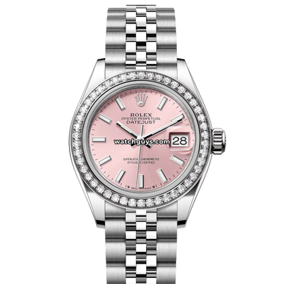 Rolex Datejust 279384RBR Pink Index Jubilee