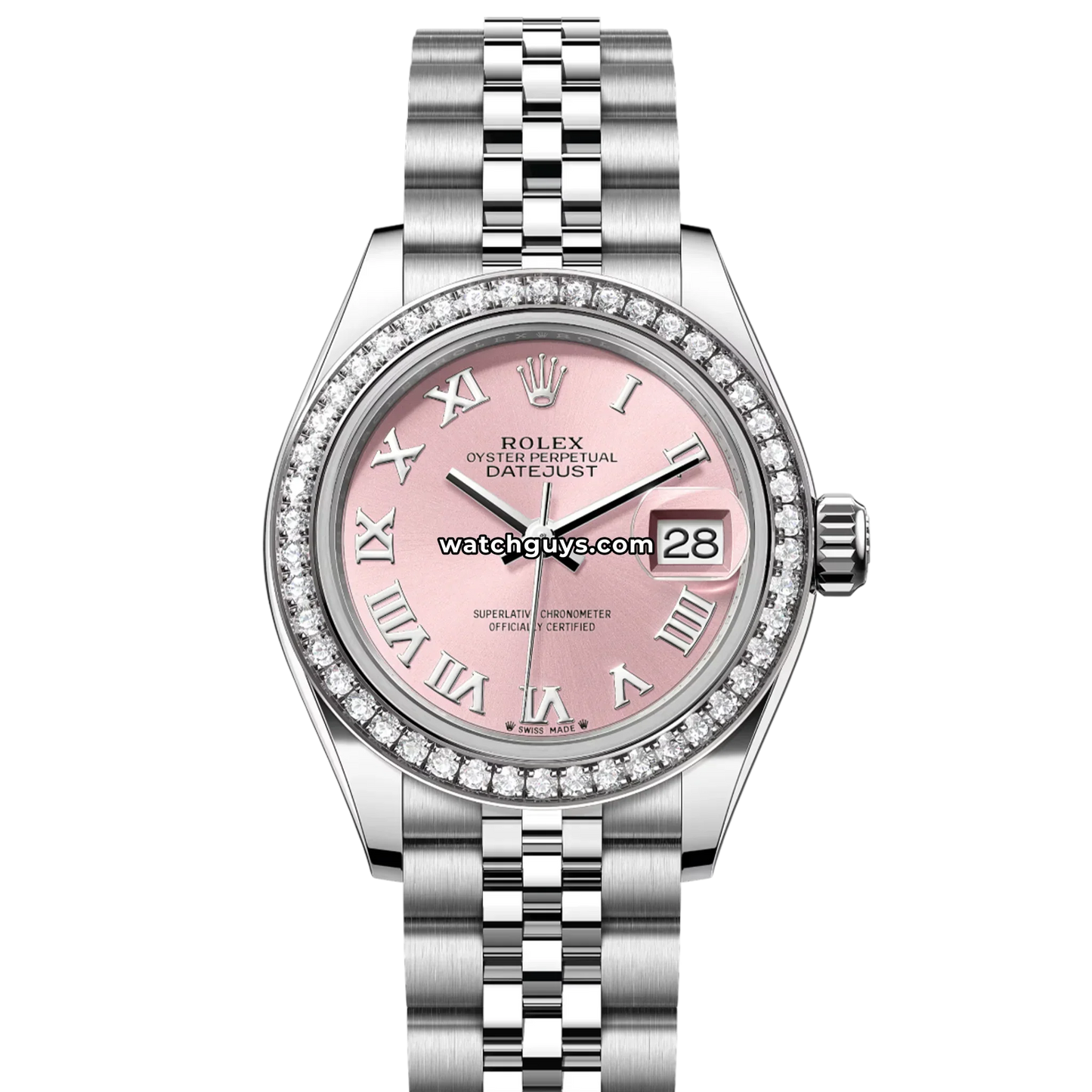 Rolex Datejust 279384RBR Pink Roman Jubilee