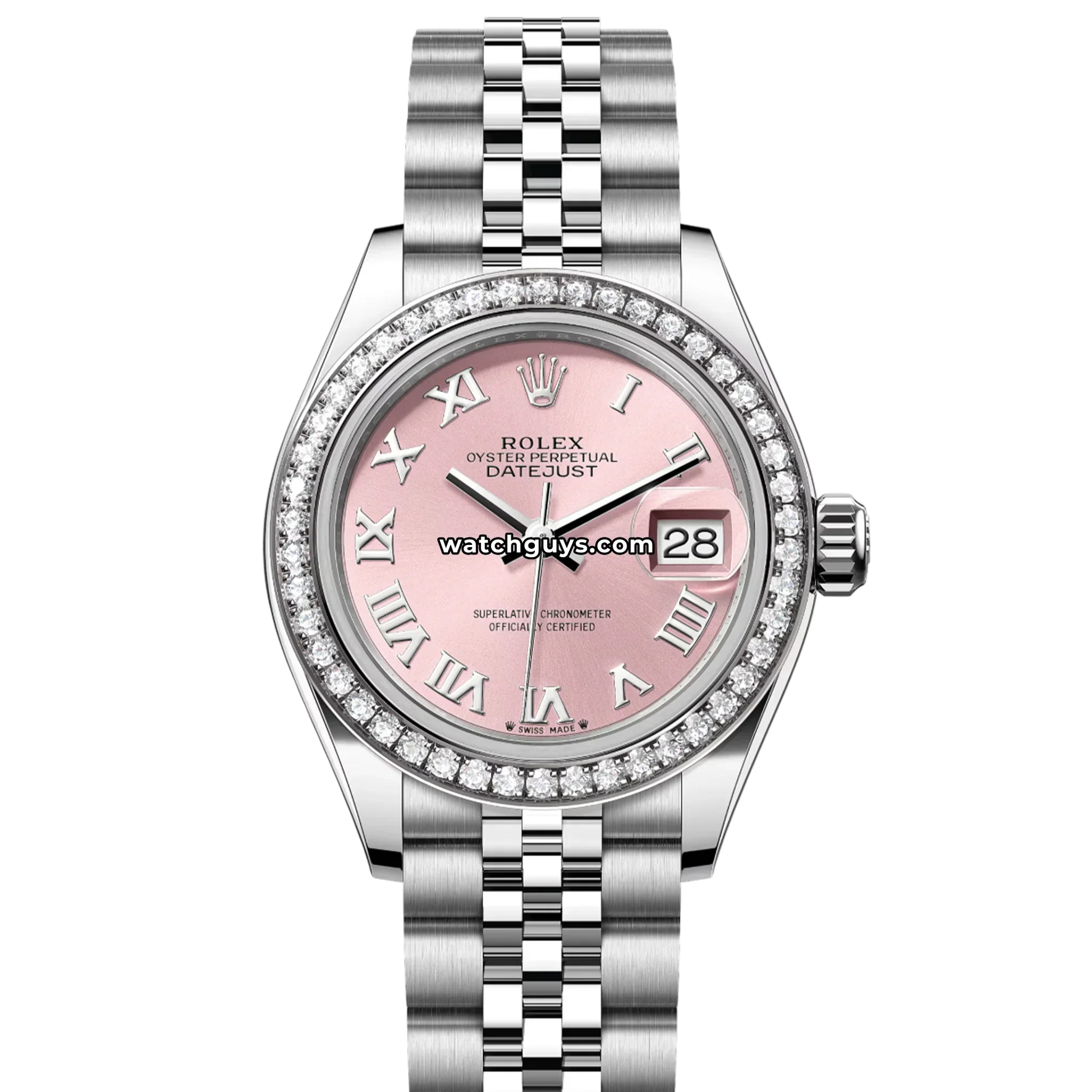 Rolex Datejust 279384RBR Pink Roman Jubilee