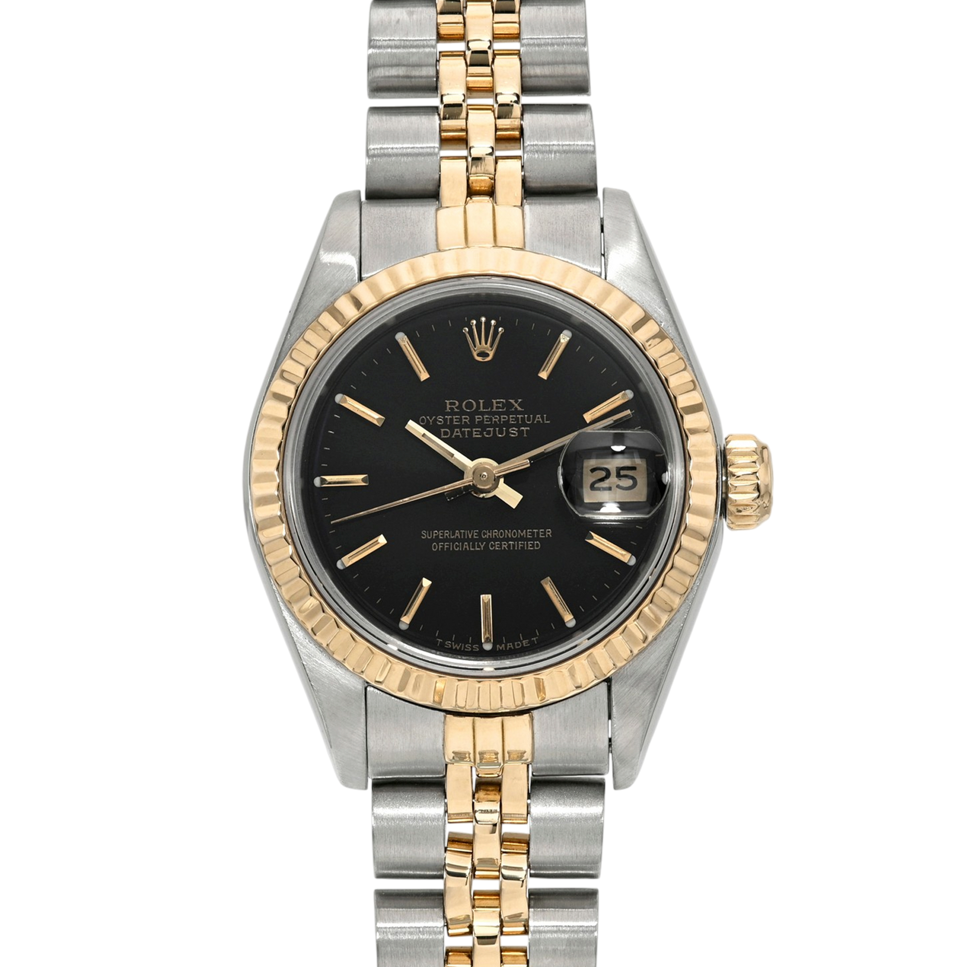 Rolex Datejust 69173 Black Index