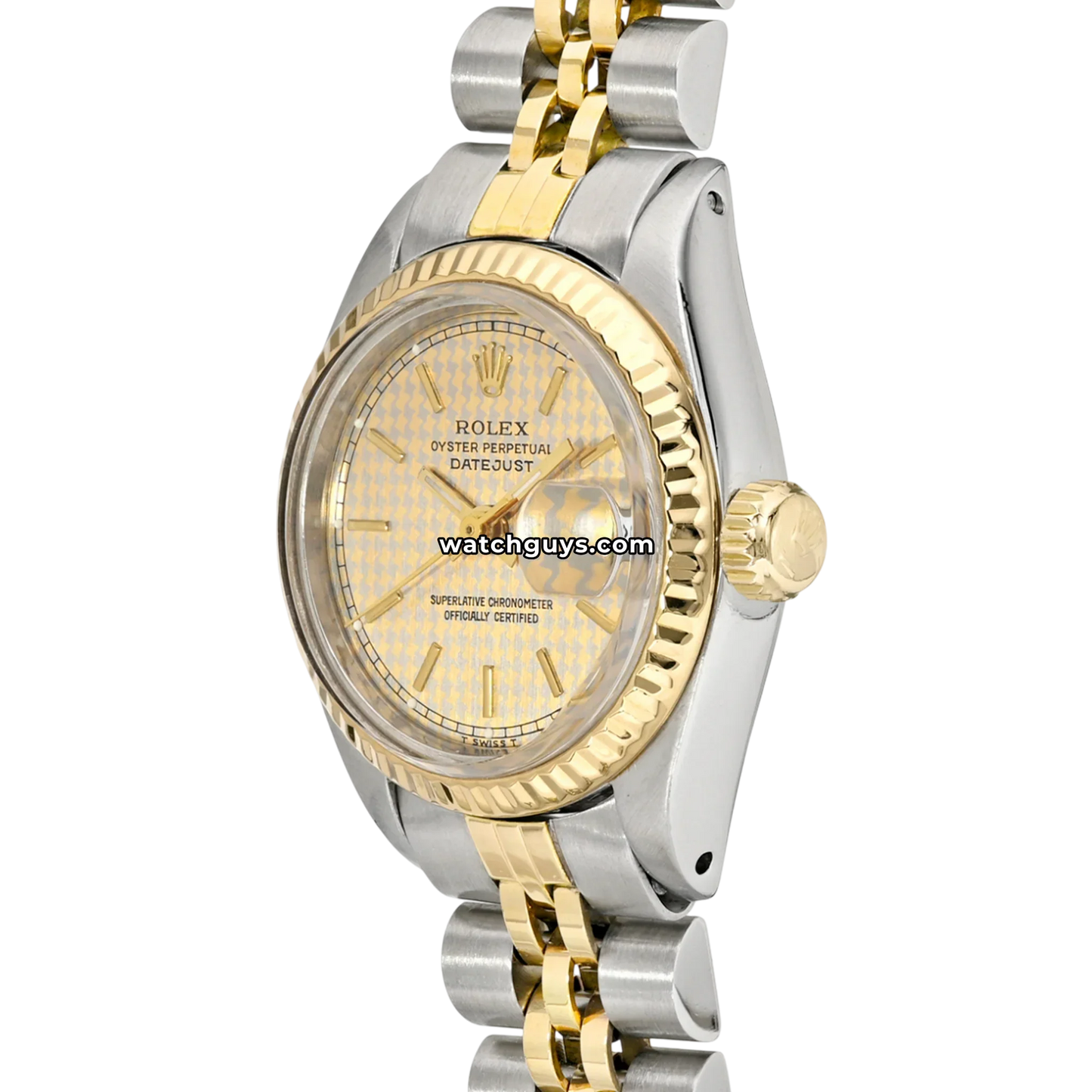 Rolex Datejust 6917 Champagne Checker Jubilee