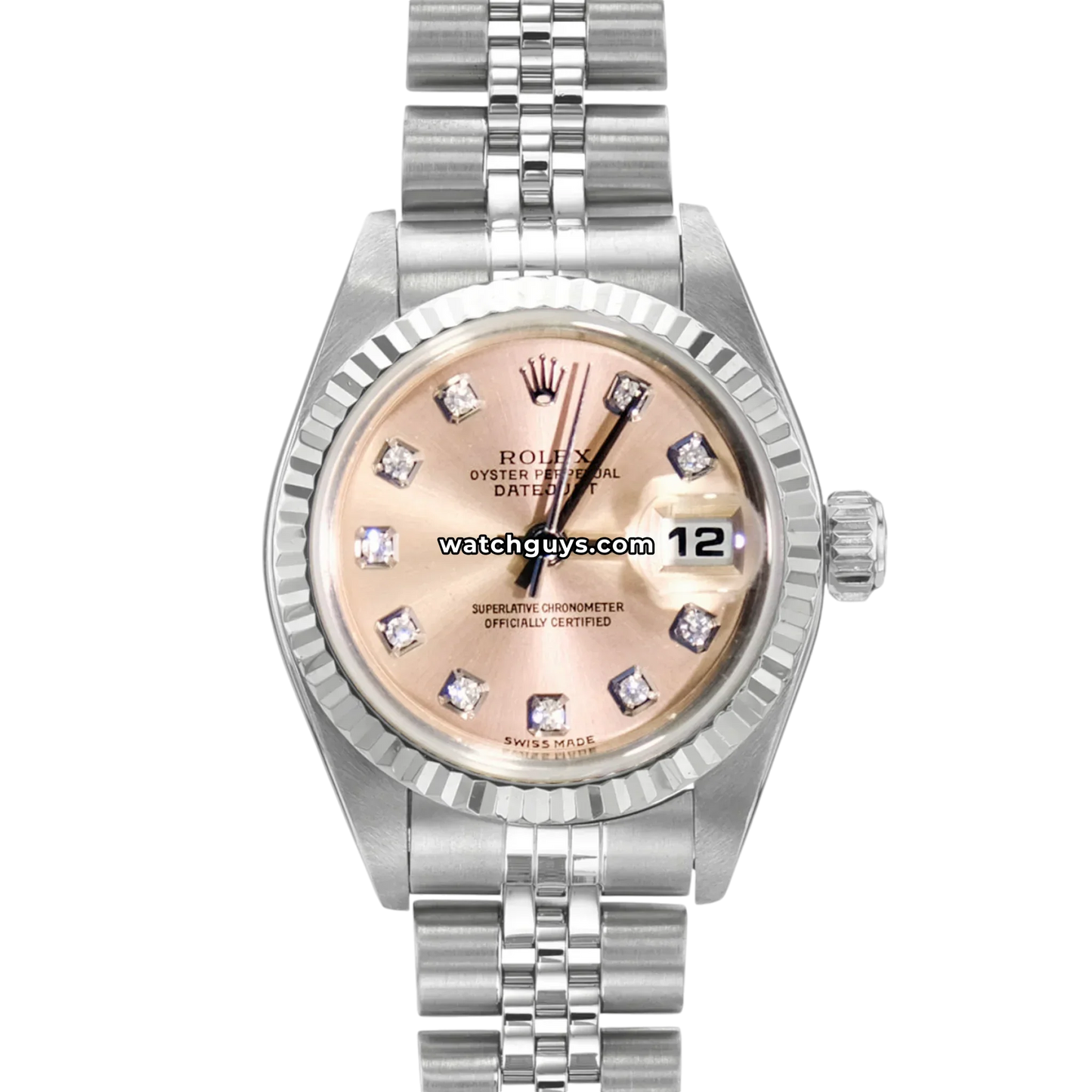 Rolex Datejust 79174 Pink Salmon Diamond