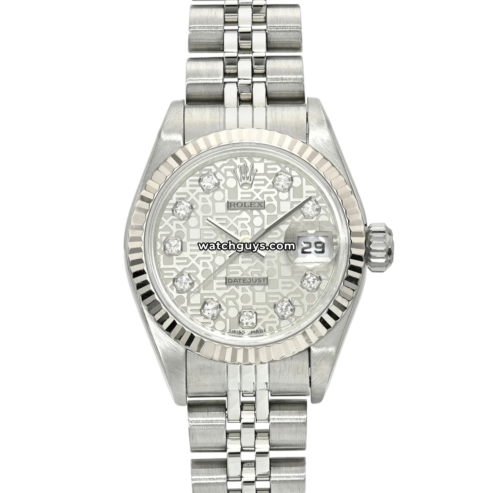 Rolex Datejust 79174 Silver Rolex Diamond