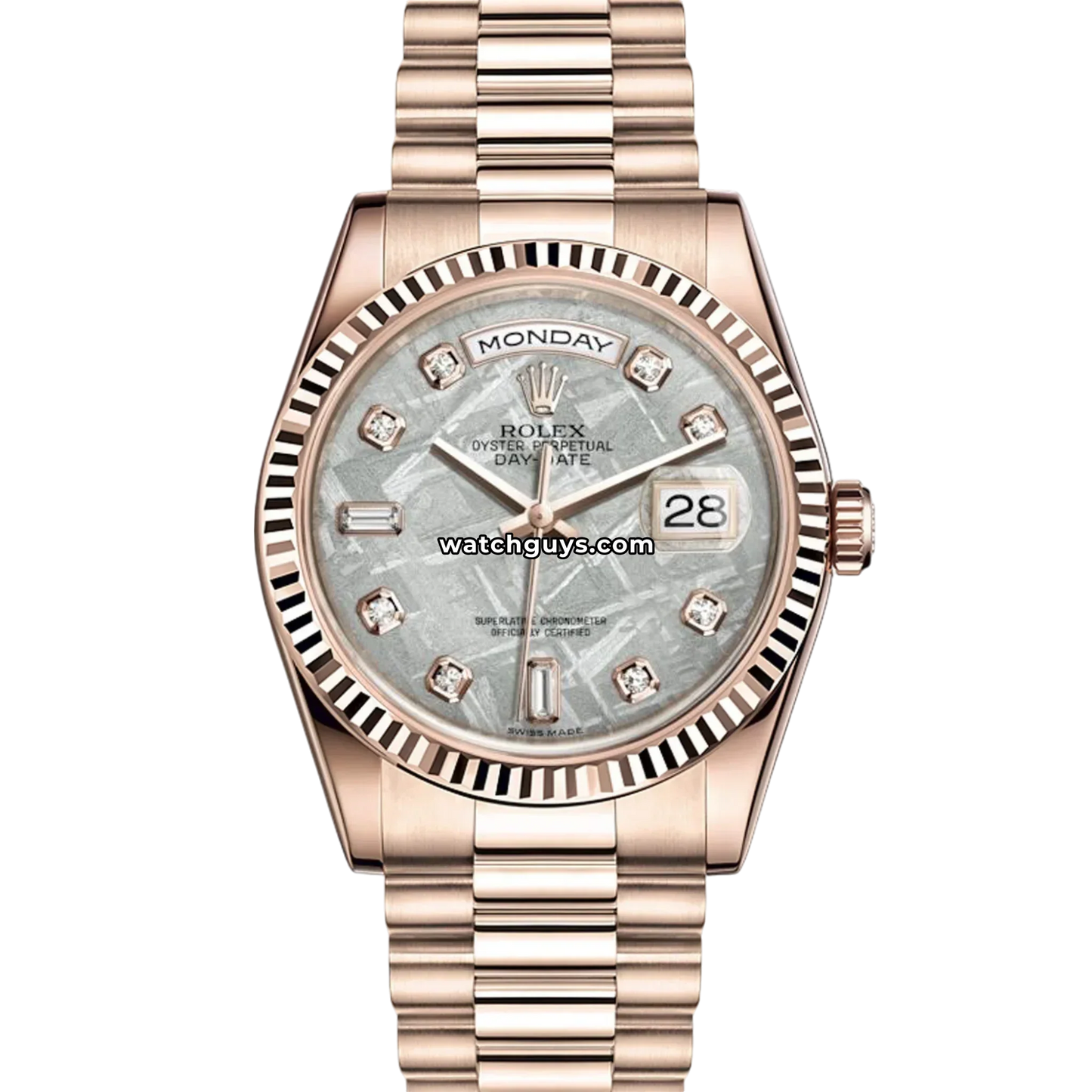 Rolex Day-Date 118235 Meteorite Diamond