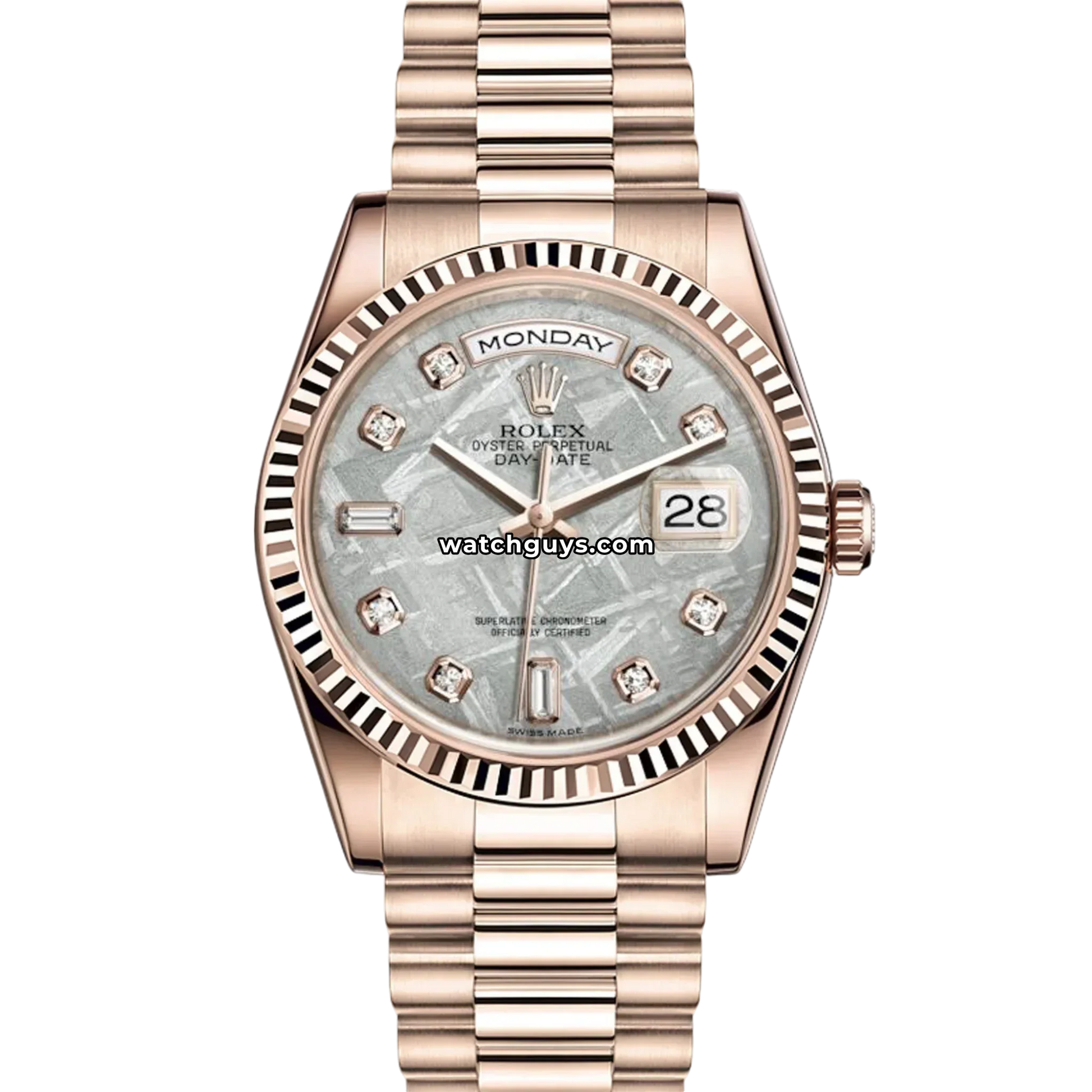 Rolex Day-Date 118235 Meteorite Diamond