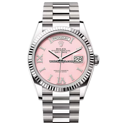Rolex Day-Date 128239 Pink Roman Diamond