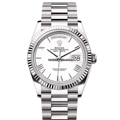 Rolex Day-Date 128239 White Roman President