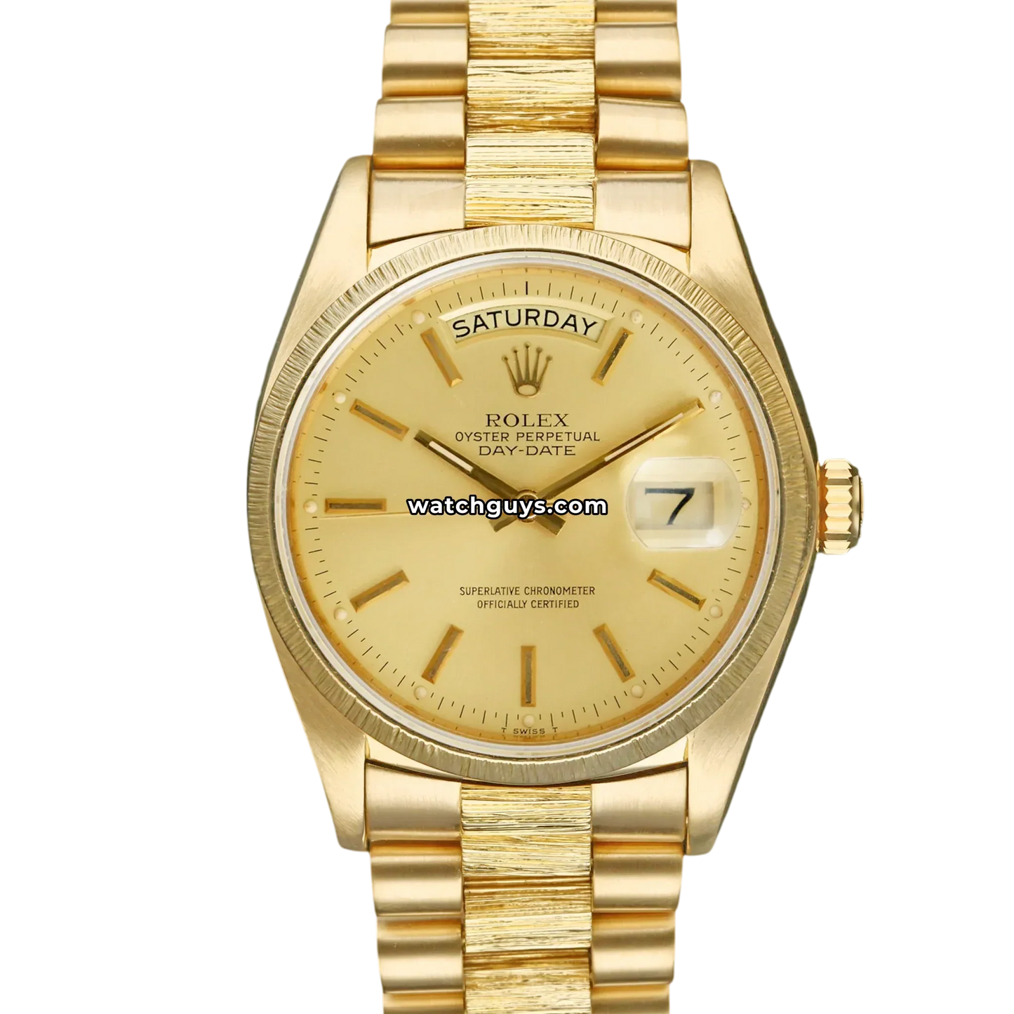 Rolex Day-Date 18078 Champagne Index
