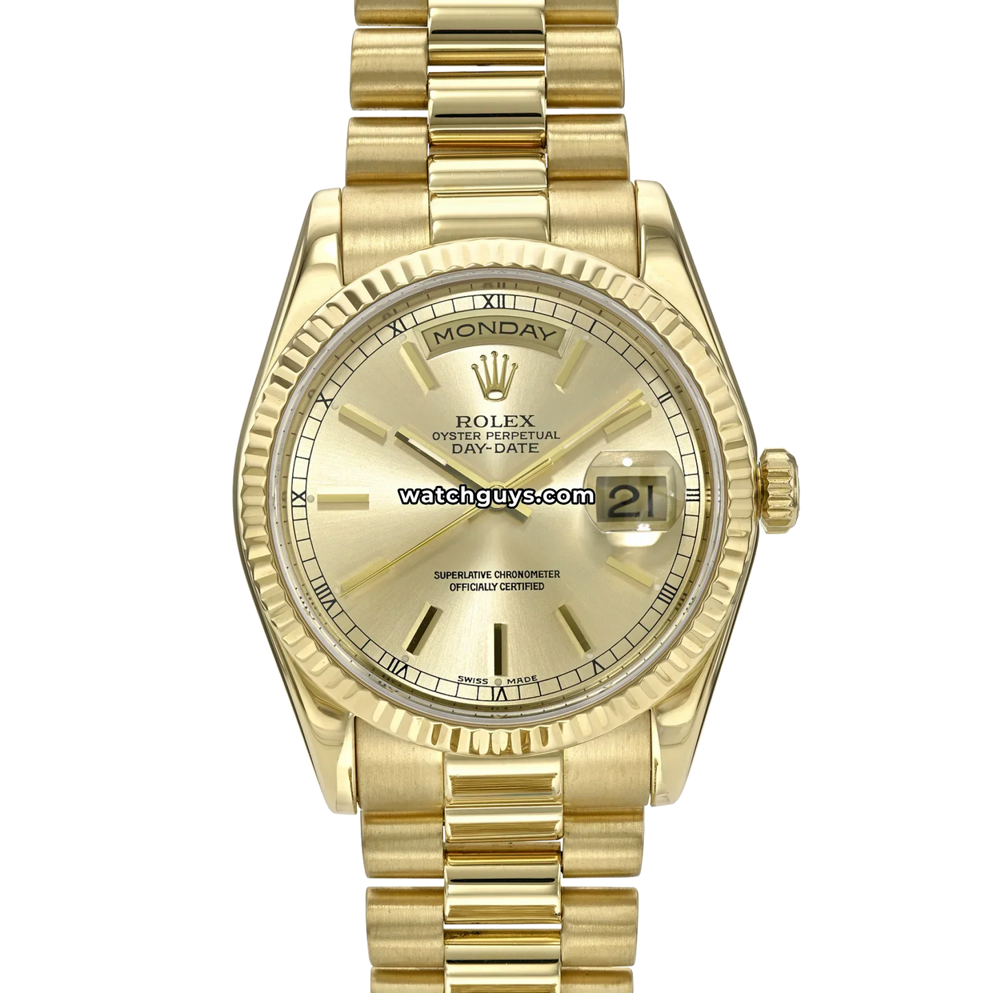 Rolex Day-Date 18238 Champagne President