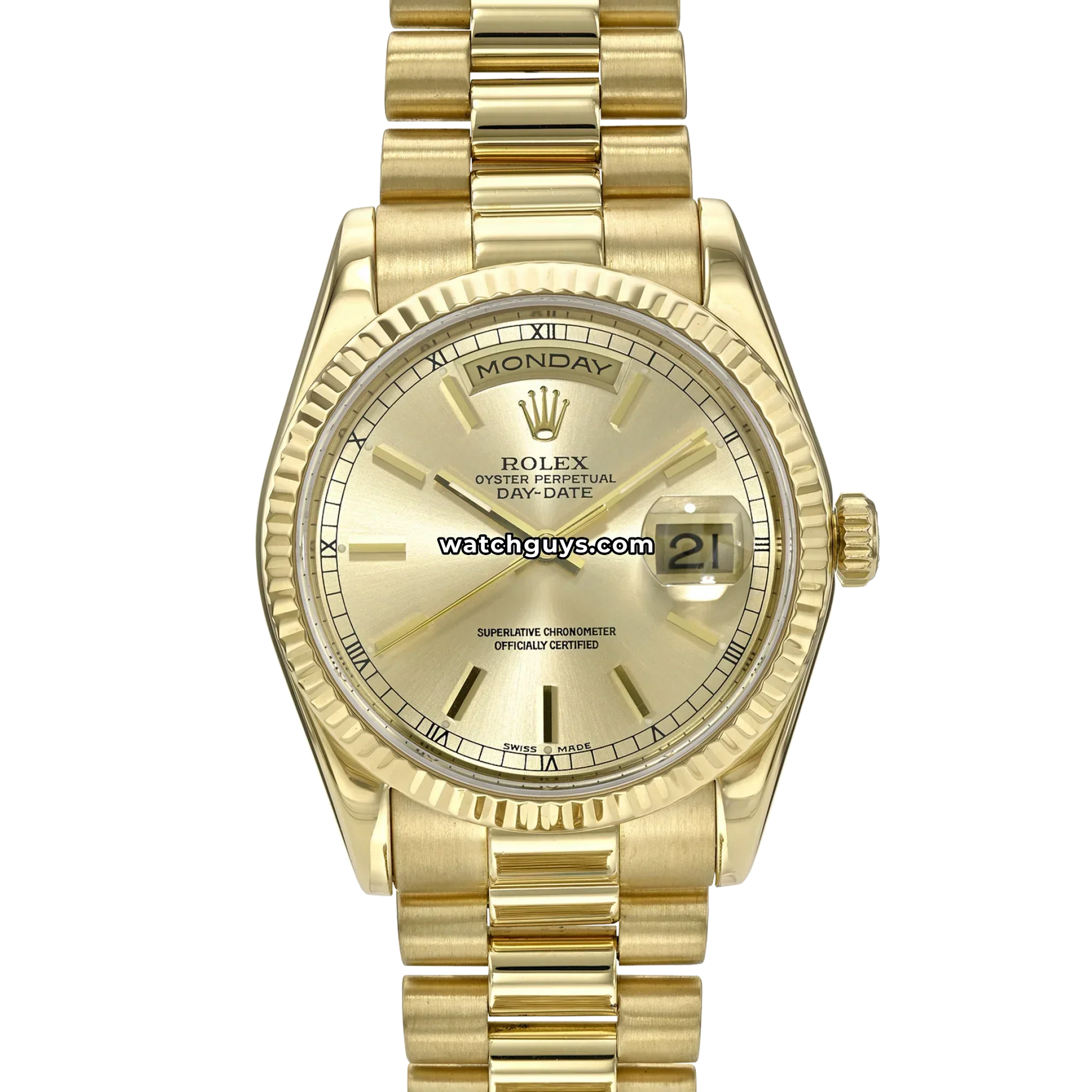 Rolex Day-Date 18238 Champagne President