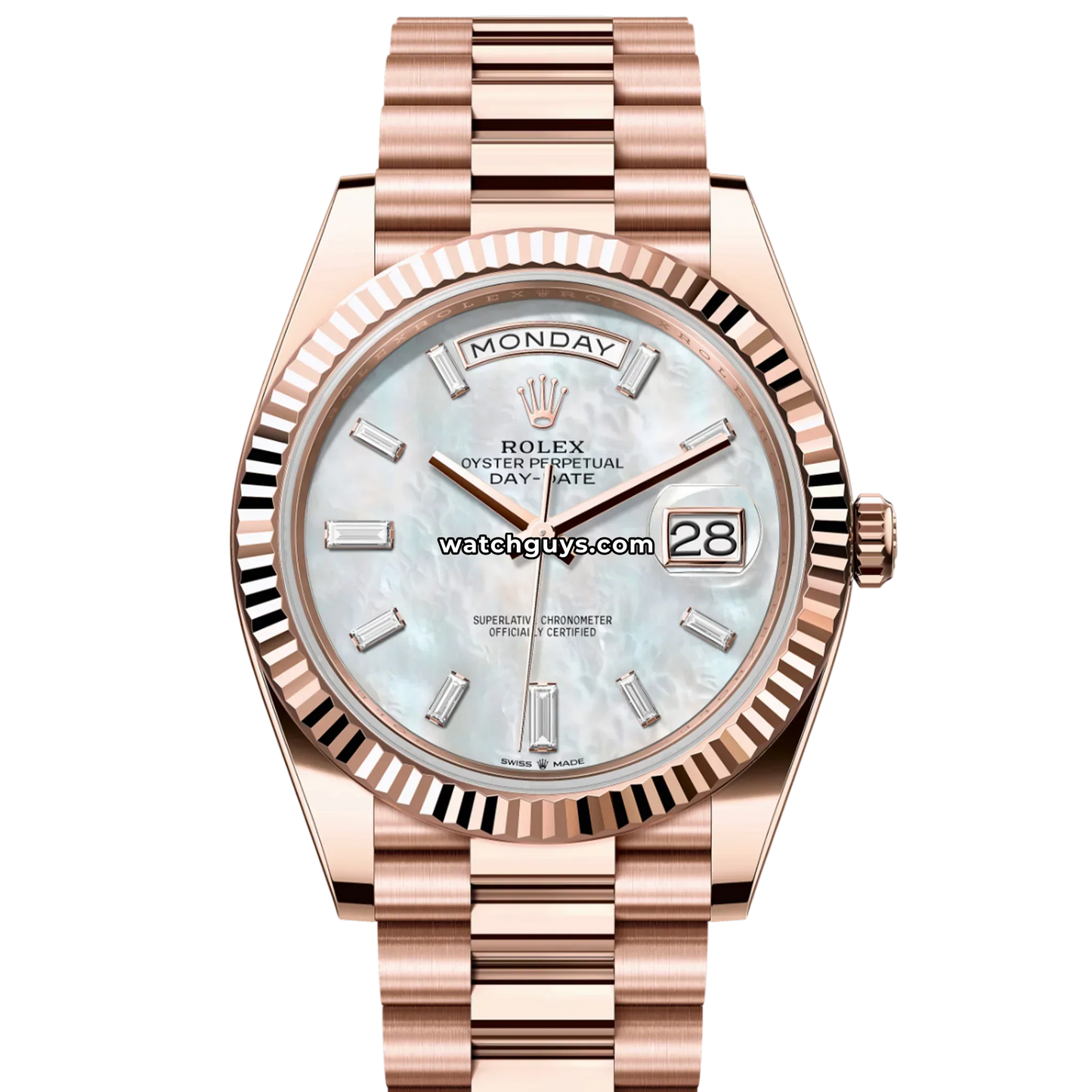Rolex Day-Date 228235 Mother of Pearl Diamond