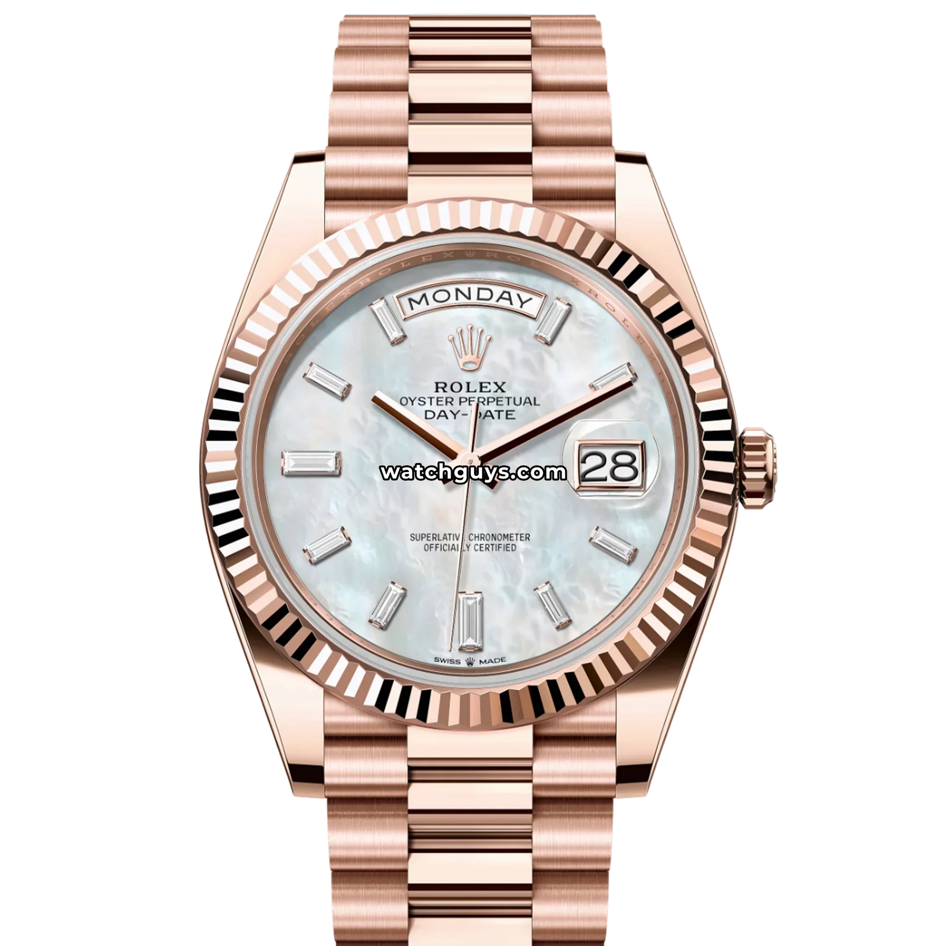 Rolex Day-Date 228235 Mother of Pearl Diamond